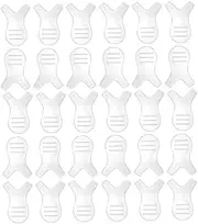 Baluue 2sets Plastic Eyelash Brush Set Lash Extension Tools Makeup Accessory 30pcs*2