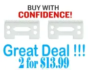 Wahl Magic Clip, Five star 2-Hole Clipper ceramic Blade cutter 2 Pcs
