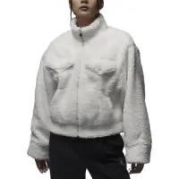 在飛比找momo購物網優惠-【NIKE 耐吉】W Jordan Jacket 羔羊毛 短