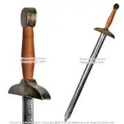 41.5" Fantasy Dark Knight Battle Sword Metalic LARP Foam Latex Cosplay BR
