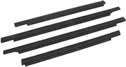 4pcs Car Window Glass Sealed Strip Side Window Wheatherstrip Compatible for Toyota Sequoia 2001-2007