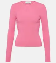 [Marine Serre] Marine Serre Core open-back jersey top AU 10 pink