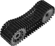 Hands on Learning Build Your Own Robot Rc Tank Crawler Tracks Tank Model Rc Crawler Accessories Black