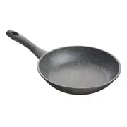 Pyrostone Non-Stick Induction/Stove 28cm Round Frying Pan Cookware Black