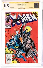 Uncanny X-Men #258 (Marvel, 1990) SIGNED SS CHRIS CLAREMONT CGC 8.5 Mandarin App
