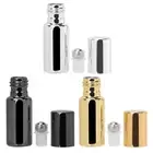 3pcs Professional Glass Perfume Roller Bottle Portable Essential Oil Roll On BT5