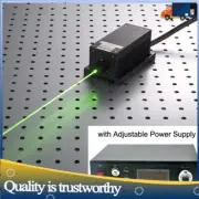 532nm 3W Green Dot Laser Module 3000mW + TTL Analog TEC + Digital Power Supply
