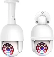 HD 5MP POE Outdoor Waterproof Two Way Audio AI Human Detection PTZ Dome CCTV Surveillance Home Security Camera(4pcs 5MP Camera)