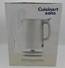 Cuisinart Soho 1L Double-Wall Electric Kettle White w/ Cord Storage – Clean Look