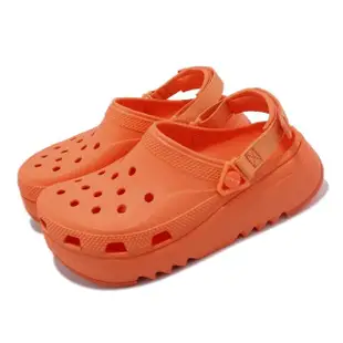 【Crocs】洞洞鞋 Hiker Xscape Clog 男鞋 女鞋 柿子橙 橘 經典獵戶 克駱格 厚底 卡駱馳(20836583I)