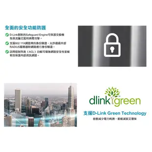 D-Link 友訊 DGS-1210-28 28埠 Giga smart HUB RJ-45 Port