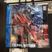SDCC TRANSFORMERS TITANS RETURN MY LIL PONY GUARDIANS OF HARMONY BAG SMALL BAG