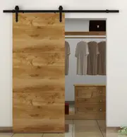 Black Sliding Barn Door Hardware BB04 - Australia Barn Door Expert