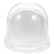 Snow Globe Photo Frame Christmas Lantern Lamp Puzzle Blank Ornaments
