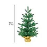50cm Artificial Christmas Tree Realistic Holiday Decoration Small Xmas Tree