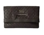 Miche Metro Clutch - Foldover clutch - Brown faux leather - NIP