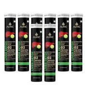 Auric Liver Detox Effervescent | 160 Tablets Fizzy Water with 10 Ayurvedic Herbs