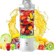 Portable Blender for Smoothies Shakes Juice, 20 Oz Gym Home Office Pink
