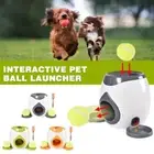 Automatic Ball Launcher Pet Thrower Dog Throwing Machine Toy Interactive Tennis