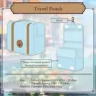 Hololive Shiranui Flare Birthday Celebration 2023 - Travel Pouch