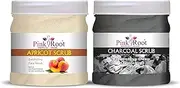 Apricot Scrub 500gm with Charcoal Scrub 500gm