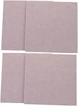 WOONEKY 64pcs Couch Feet Non Slip Chairs Furniture Furniture Pads Door Stopper Chair Leg Floor Protectors Square Cabinet Soft Close Pads Felt Floor Protectors Wood Filler Felt