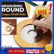 Adjustable Circle Drawing Ruler Tool Measuring Drawing Circular Compass ACZ
