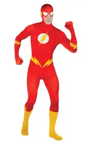 The Flash 2nd Second Skin Bodysuit Adult Costume