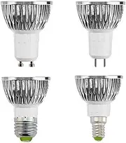 Super Bright 9W 12W 15W GU10 E27 E14 MR16 LED Bulb 110V 220V Led Spotlights Cold White LED Lamp (4Pcs)