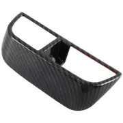 Car Interior Carbon Fiber Light Headlight Adjustment Switch Cover Trim2709