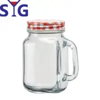 在飛比找PChome24h購物優惠-SYG多功能梅森杯玻璃罐500ml