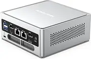 MINISFORUM NAB6 Lite Mini PC Core i5-12600H(12C/16T, up to 4.5 GHz) Desktop Computer 16GB RAM 1TB SSD, 2xHDMI + 2xUSB-C 4K@60Hz Outputs, 2x2.5G LAN, 4xUSB3.2, Intel Iris Xe Graphics Mini PC
