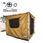 Adventure Kings 2.5x2.5m 4WD Awning Tent + Illuminator 4m MAX LED Strip Light