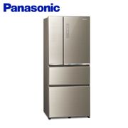Panasonic國際牌610公升四門變頻玻璃冰箱翡翠金NR-D611XGS-N