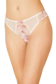 COSABELLA PARADISO OUVERT BIKINI BOTTOM PANTIES; PARAD0521 Rossa/White Size M