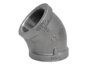 Anvil 8700126652 Galvanized Malleable Iron 45 Degree Elbow 3/4 in. NPT Female