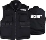 [BACKBONE] Mens Black Security Uniform Vest