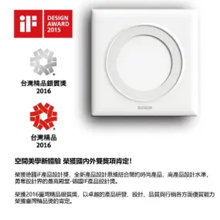 【SUNON 建準】DC直流變頻 換氣扇 浴室換氣扇 LED 照明換氣扇 BVT21A010(冷光6000K)