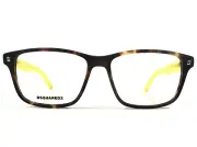 Dsquared2 Eyeglasses Frames DQ5200 col.055 Brown Tortoise Matte Yellow 54-15-145