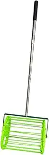 ａ aternee Telescopic Rolling Table Tennis Ball Picker Pickup Container Holds 100-150 Balls Pingpong Ball Retriever for Practice Court
