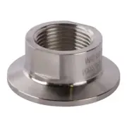 Tri Clamp to Short FNPT Adapter | 3/4 inch x 1.5 (1 1/2) (3 Pack)
