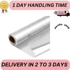 Clear Cellophane Wrap Roll (16 in x 150 ft) 3 Mil Thick Wrapping Plastic Film fo