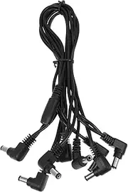 Totority 1Pc Electric Guitar Effect Power Supply Cable to Effect Connecting Cord Durable Low Temperature Performance for Guitar Pedal Board Noise Isolation