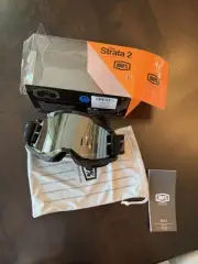 100% The Strata 2 Goggle Black