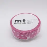 mt Decorative Kamoi Paper "washi" Masking Tape Made in JAPAN 15mmx10m MT01D331