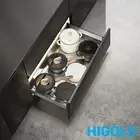 HIGOLD Shearer Crystal Kitchen Drawer - Pull Out with Soft Close - 600mm Cabinet