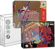 SNES & Nintendo 64 Game Box Protector Case - 10 Pack by Malko