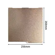 256x268mm PEI Powder Steel Plate 3D Printer Accessories for Anycubic Kobra 3