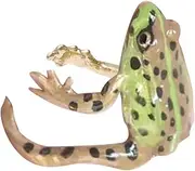 [Generic] Animal Rings - Weird Green Frog Jewelry - Handmade Adjustable Tree Frog Shaped Resin Ring with Creative Design, Frog brooch, Cute Novelty Open Animal Jewelry for Girls 2.5cm/0.98 inches