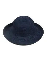 [Fella Hamilton] Classic Breton Squash & Wash Hat in Navy